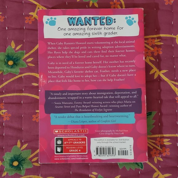 6/$15: Gaby, Lost and Found: A Wish Novel by Angela Cervantes - Picture 2 of 2